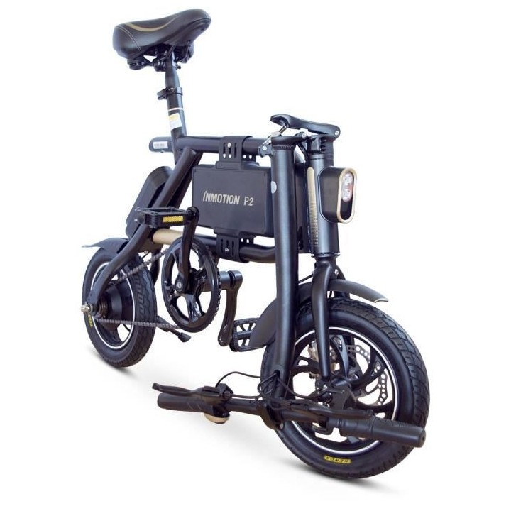 INMOTION - Draisienne électrique avec pédales - P2 - Adulte - Noir
