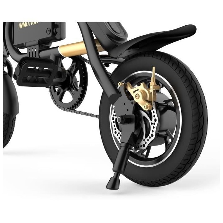 INMOTION - Draisienne électrique avec pédales - P2 - Adulte - Noir