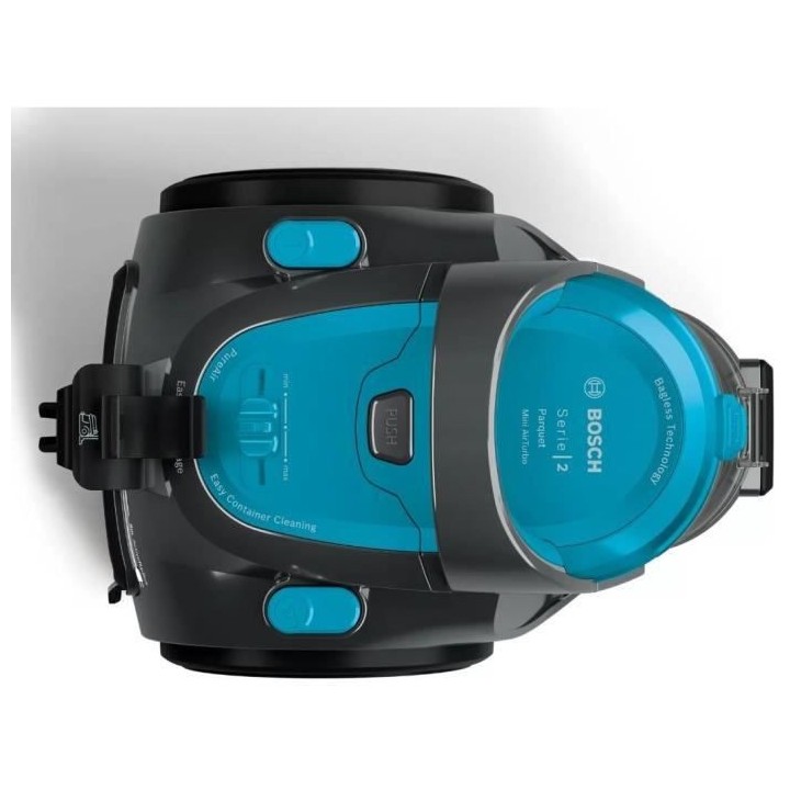 BOSCH BGS05X240 - Aspirateur sans sac - 700 W - Compact et Ultra perfo