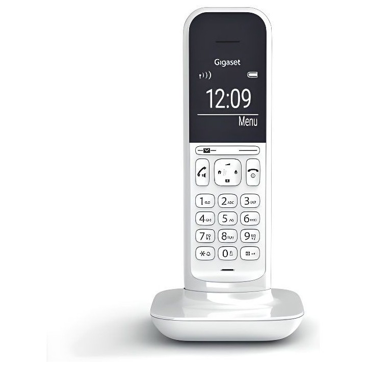 GIGASET Téléphone Fixe CL390 Blanc