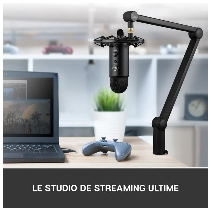 Ensemble Diffusion Pro - Blue Yeticaster - Avec Micro USB Yeti, Radius