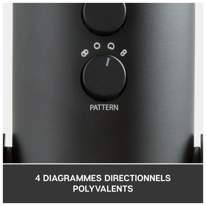 Ensemble Diffusion Pro - Blue Yeticaster - Avec Micro USB Yeti, Radius