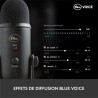 Ensemble Diffusion Pro - Blue Yeticaster - Avec Micro USB Yeti, Radius III , Bras Articulé Compass et Blue VO!CE - Streaming