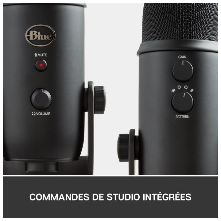 Ensemble Diffusion Pro - Blue Yeticaster - Avec Micro USB Yeti, Radius