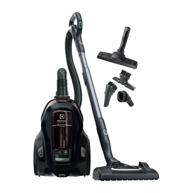 ELECTROLUX PC91-GREEN - Aspirateur traineau sans sac - Eco responsable - Filtration en 7 étapes - accessoire 3en1