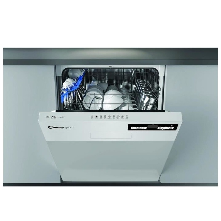 Lave-vaisselle encastrable CANDY CDSN 2D350PW - 13 couverts - Inductio