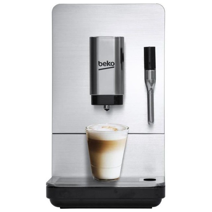 Machine expresso broyeur automatique - BEKO CEG5311X - Noir / Inox - U