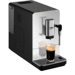 Machine expresso broyeur automatique - BEKO CEG5311X - Noir / Inox - Ultra compact - 1350 W / 15 bars