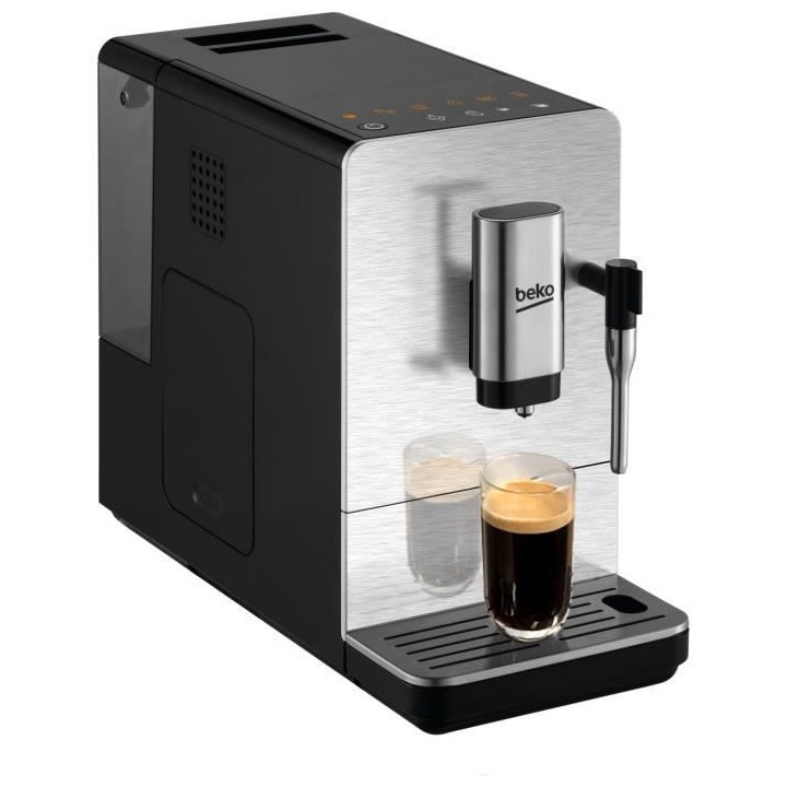 Machine expresso broyeur automatique - BEKO CEG5311X - Noir / Inox - U