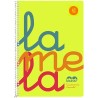 Cahier Lamela 3 mm Fluor 80 Volets Spirale quarto (5 Unités)