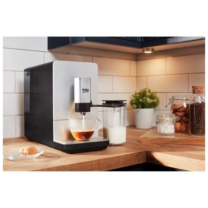 BEKO CEG5331X - Machine expresso broyeur automatique – 1350W - One T