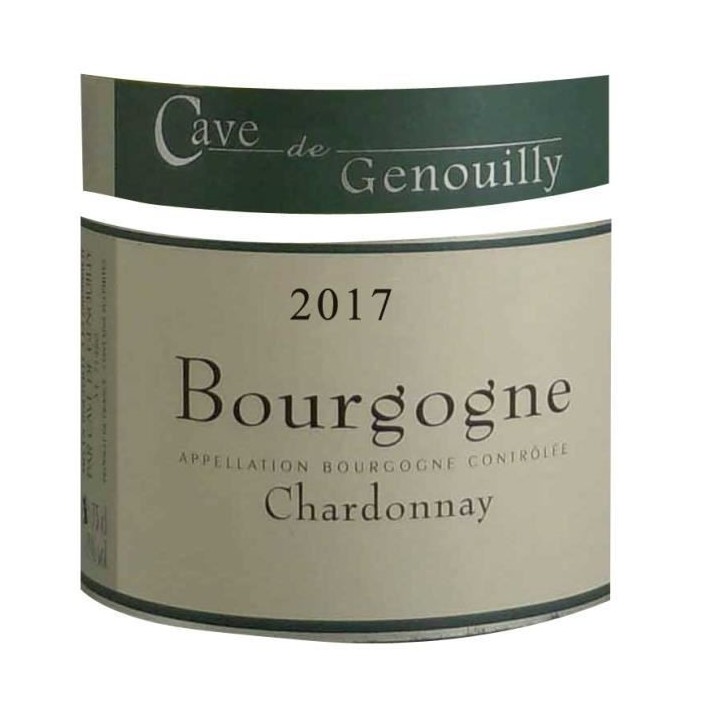 Cave de Genouilly 2017 Chardonnay - Vin blanc de Bourgogne