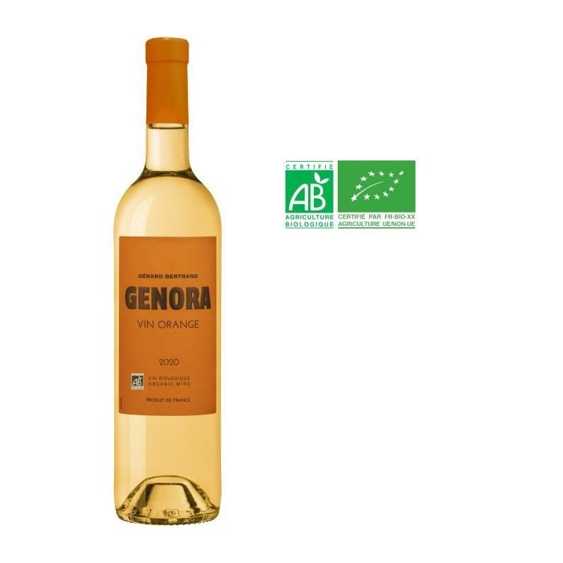 Gérard Bertrand Genora 2020 Vin de France - Vin orange de Languedoc - Bio