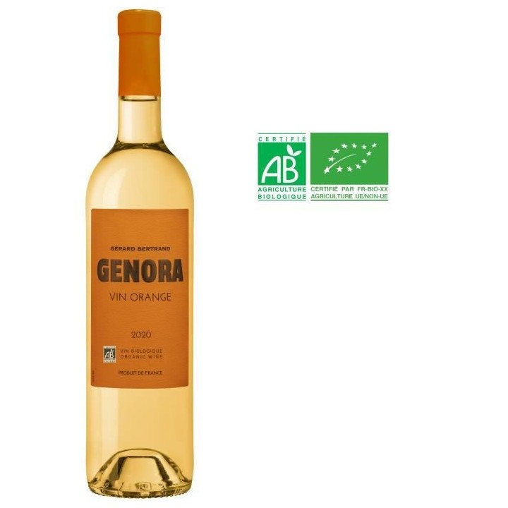 Gérard Bertrand Genora 2020 Vin de France - Vin orange de Languedoc -