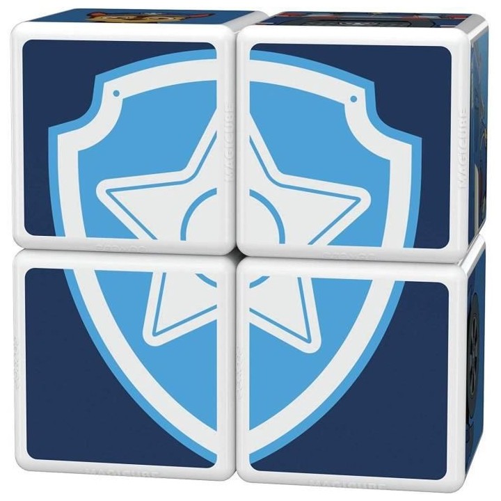 MAGICUBE - Pat' Patrouille Véhicule Chase (5 Cubes) - Modele Aléatoi