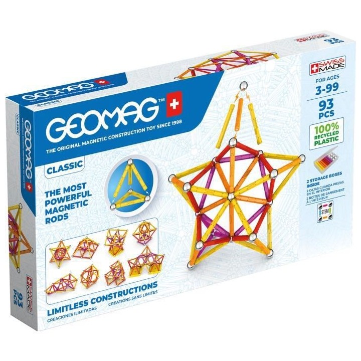 GEOMAG - EcoFriendly 93 pcs Color