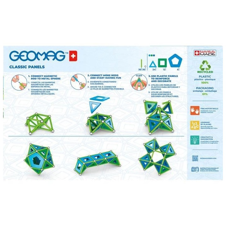 GEOMAG - EcoFriendly 114 pcs Panels
