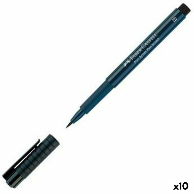 Feutres Faber-Castell Pitt Artist Blue marine (10 Unités)