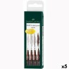 Ensemble de Marqueurs Faber-Castell Pitt Artist Coffret Sépia (5 Unités)