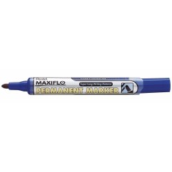 Marqueur permanent Pentel Maxiflo NLF50 Bleu 12 Pièces (12 Unités)