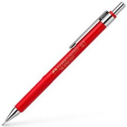 Portemines Faber-Castell Tk-Fine 2317 Rouge 0,7 mm (10 Unités)