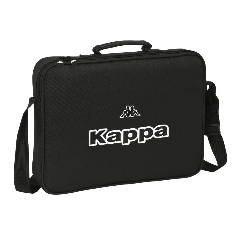 Cartable d'école Kappa Black Noir (38 x 28 x 6 cm)