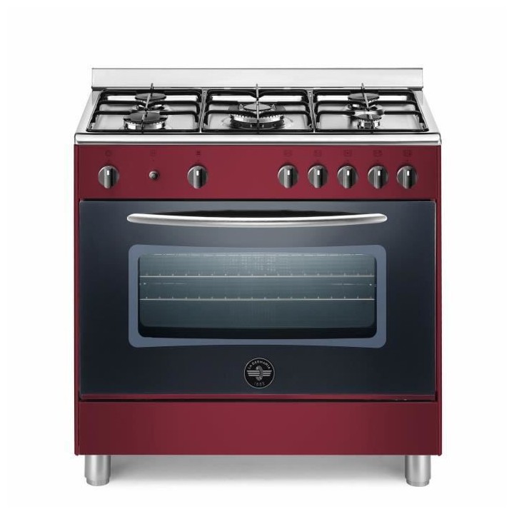 LA GERMANIA Piano Vino HN8/18 - 80 x 50 cm - 5 feux gaz dont 1 triple