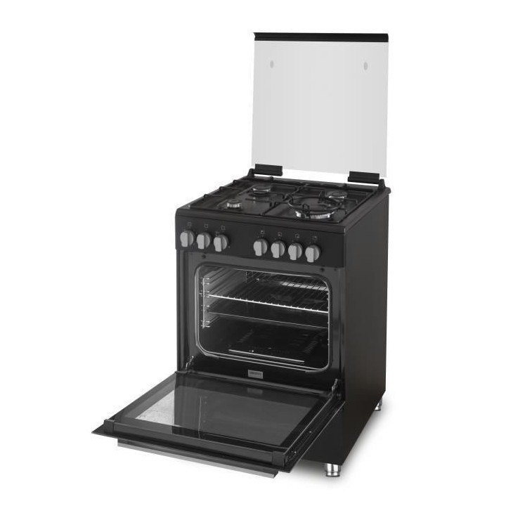 LA GERMANIA Cuisiniere CD1GN - 60 cm - 4 feux gaz dont 1 triple couron