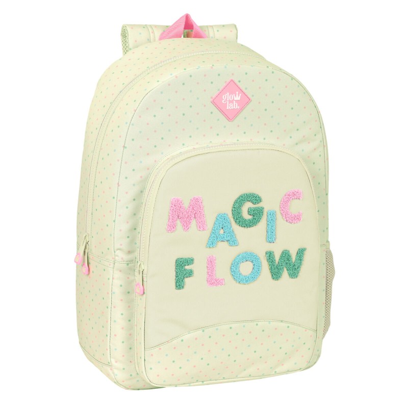 Cartable Glow Lab Magic flow Beige 30 x 46 x 14 cm