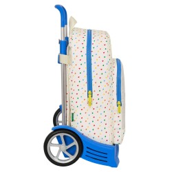 Cartable à roulettes Benetton Topitos (30 x 46 x 14 cm)