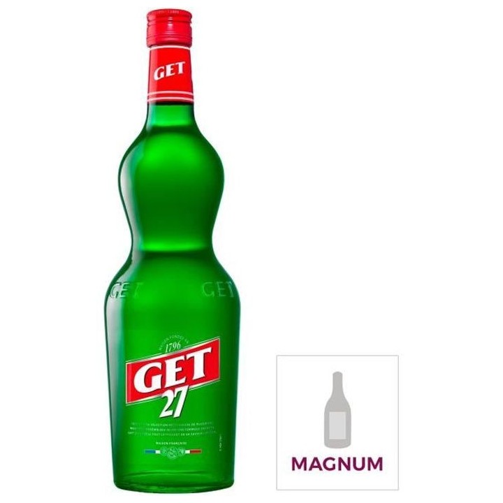 Liqueur Get 27 - Liqueur de menthe - France - 21%vol - 150cl