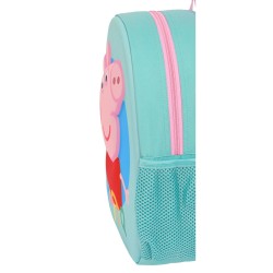 Cartable Peppa Pig Turquoise