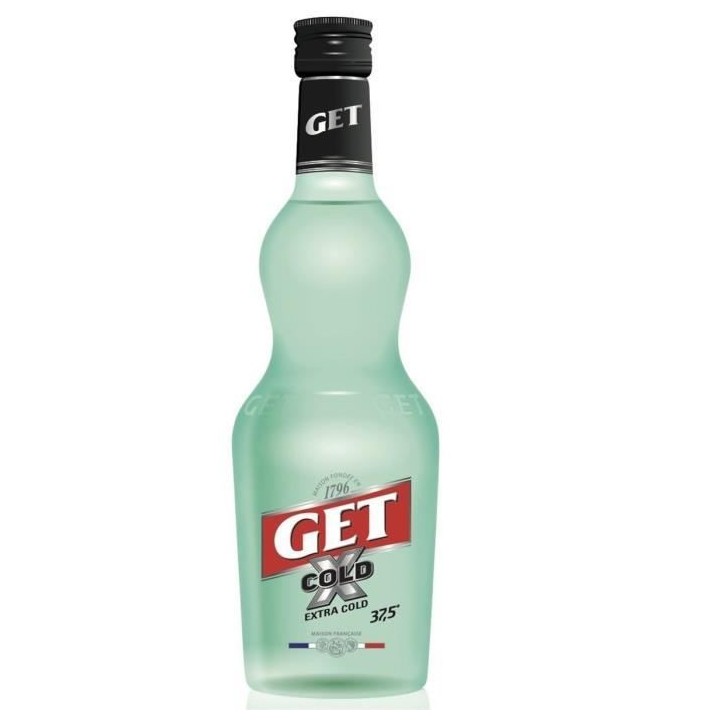 Liqueur Get X Cold - Liqueur de menthe extra forte - France - 37,5%vol