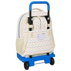 Cartable à roulettes Benetton Topitos (33 x 45 x 22 cm)