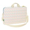 Housse pour ordinateur portable Benetton Topitos Blanc (40 x 27 x 4 cm)