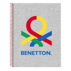 Carnet Benetton Pop Gris A4...