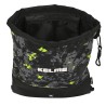 Sac à dos serré par des ficelles Kelme Jungle Noir Gris Citron (35 x 40 x 1 cm)