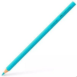 Crayons de couleur Faber-Castell Colour Grip Turquoise (12 Unités)