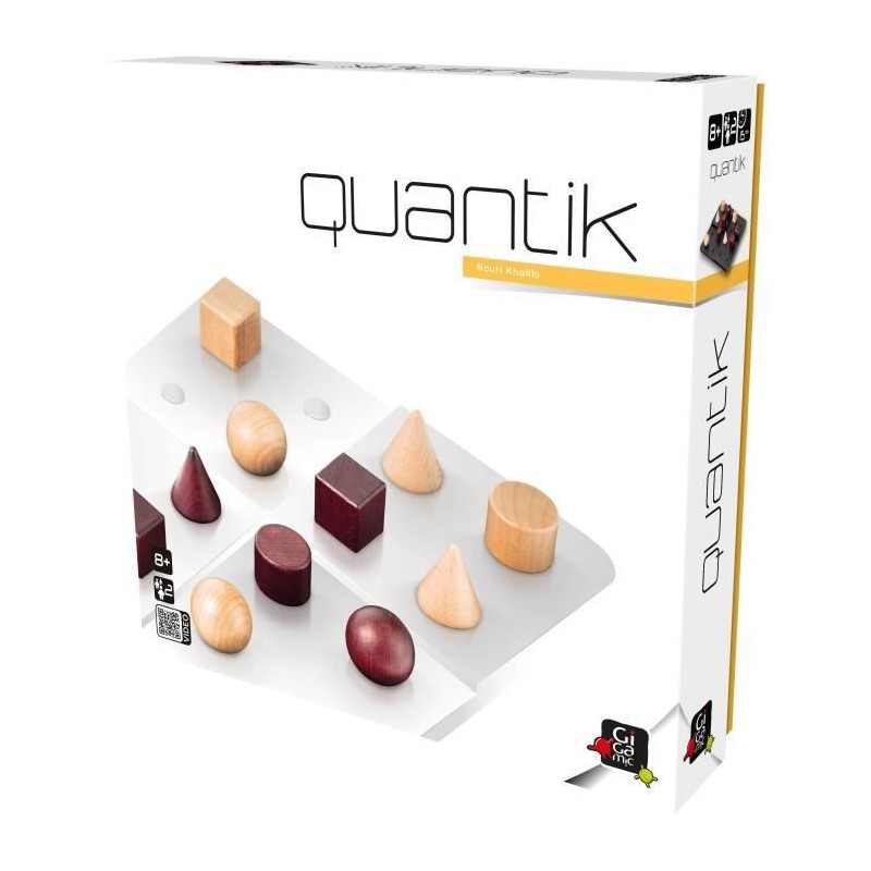 Quantik Mlv - Jeu de plateau - GIGAMIC - A partir de 8 ans