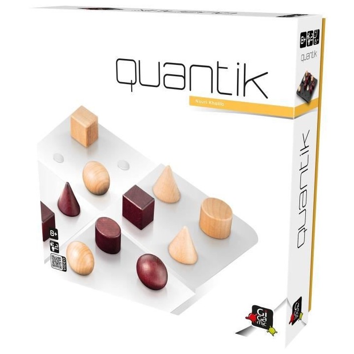 Quantik Mlv - Jeu de plateau - GIGAMIC - A partir de 8 ans