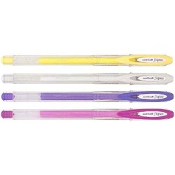 Ensemble de Stylos Uni-Ball Rollerball Signo Angelic Colour UM-120AC Multicouleur 0,45 mm