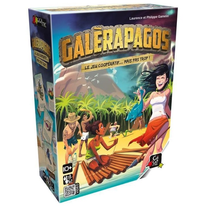 Galerapagos - GIGAMIC - Jeu de société