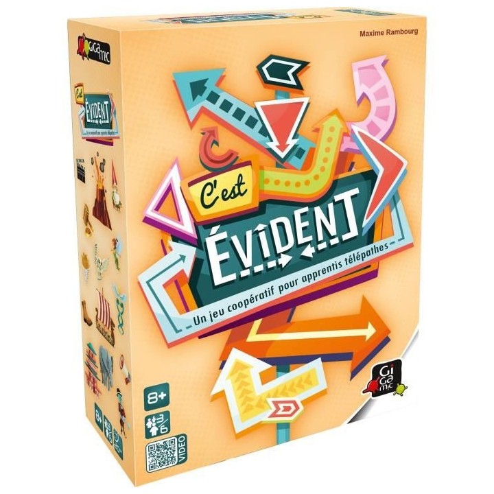 C'est Evident - Jeu de société - GIGAMIC - A partir de 8 ans