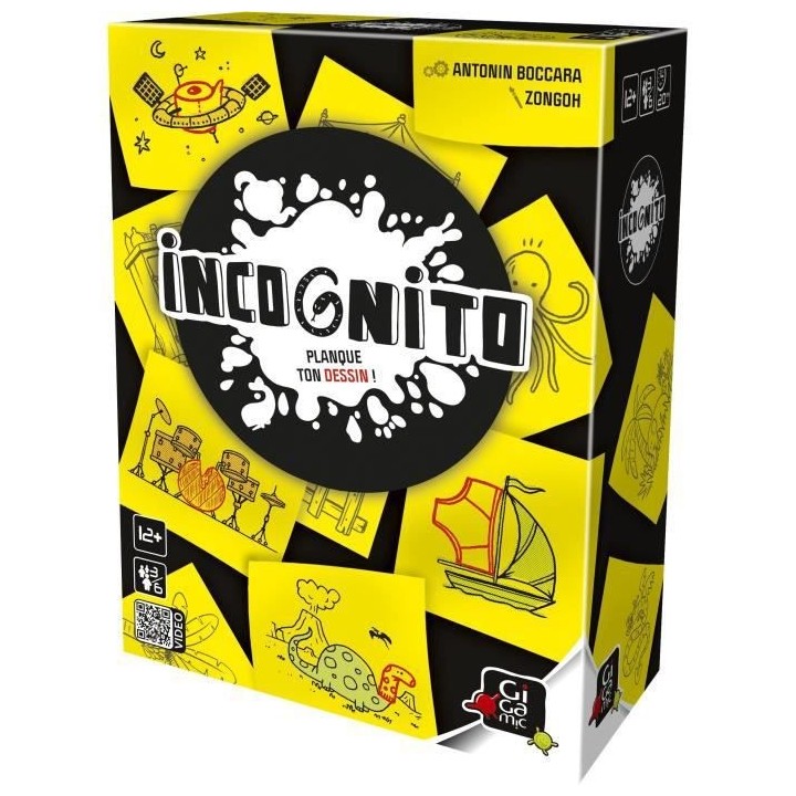Incognito - Jeu de société - GIGAMIC