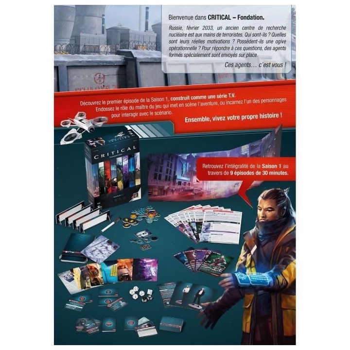 Critical - foundation - Jeux de société - GIGAMIC