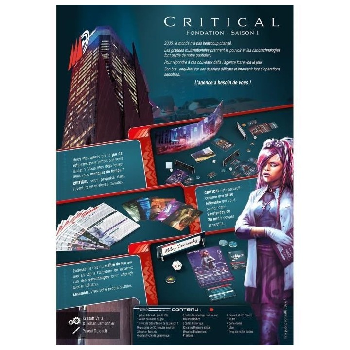 Critical - foundation - Jeux de société - GIGAMIC