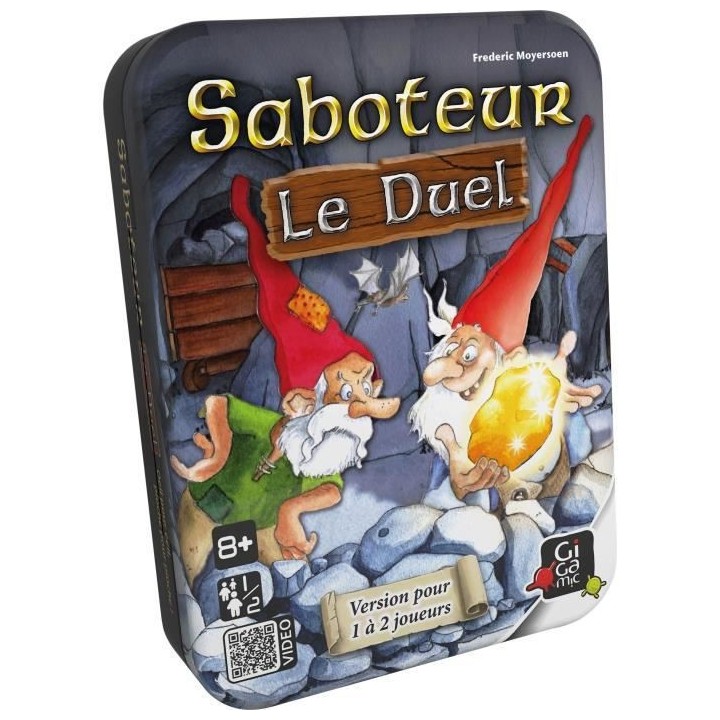 Saboteur : Le Duel - Jeu de plateau - GIGAMIC - A partir de 8 ans