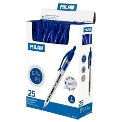 Crayon Milan P1 Bleu 1 mm (25 Pièces)