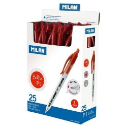 Crayon Milan P1 Rouge 1 mm (25 Pièces)