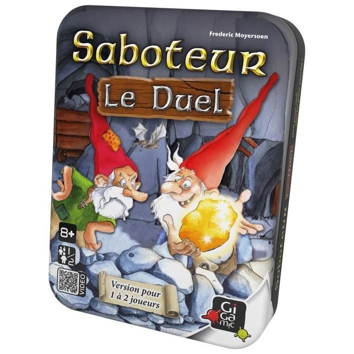 Saboteur : Le Duel - Jeu de plateau - GIGAMIC - A partir de 8 ans